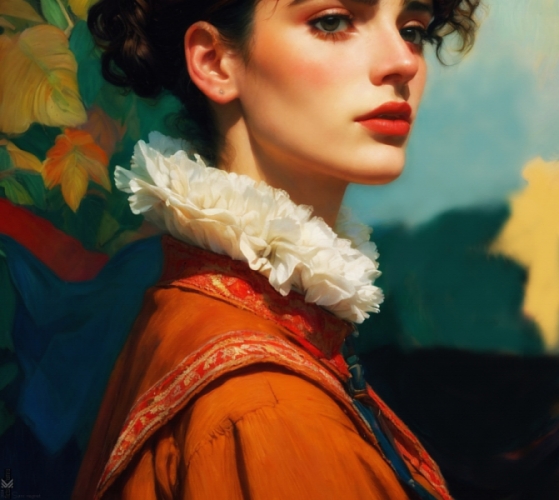 portrait, digital painting